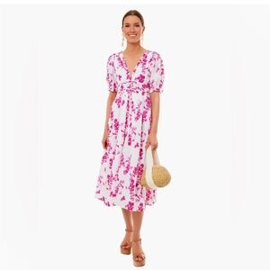 NWT Ro’s Garden Vienna Dress in Magenta Pink, Size XS